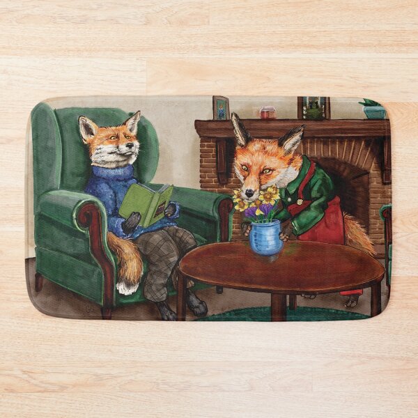 Item preview, Fox Husbands - LGBTQ Domestic Scene Illustration designed and sold by pixiegutsGB.