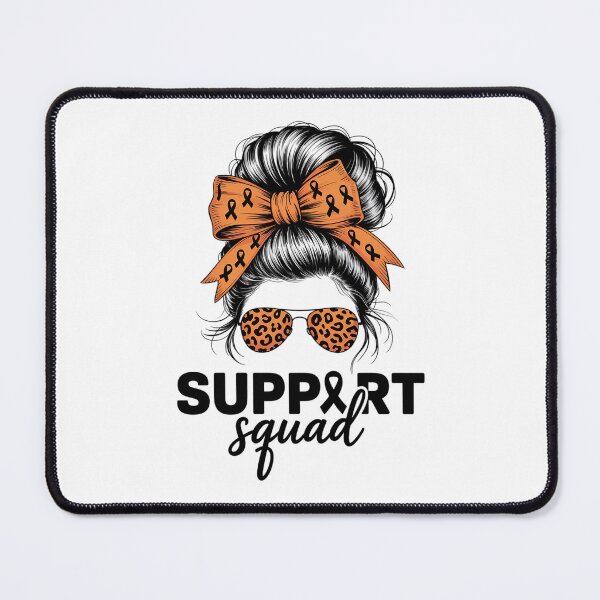 Item preview, Leukemia Awareness Cancer Leopard Orange Ribbon designed and sold by Veroniadic.
