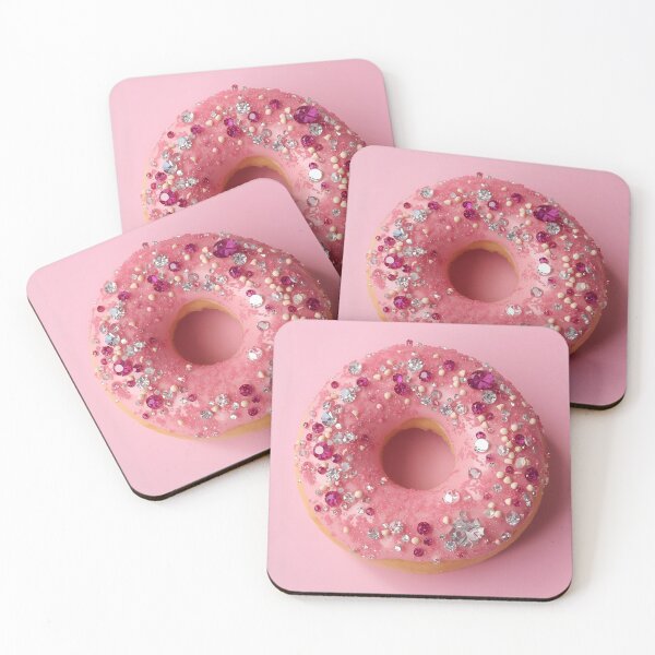 Item preview, Pretty Pink Donut with Crystals and Pearls designed and sold by FILEO.