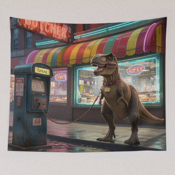 Item preview, T-Rex Parking Zone designed and sold by Talpha.