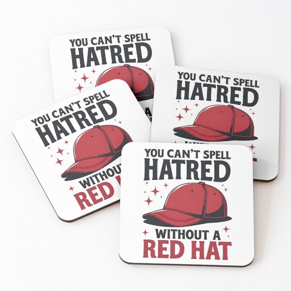 Item preview, You Can't Spell Hatred Without Red Hat designed and sold by DesignsByAnett.