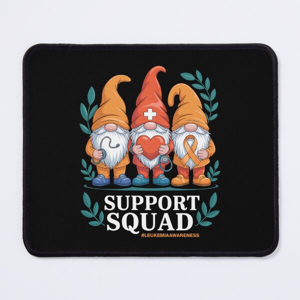 Item preview, Leukemia Cancer Awareness Gnome Support Squad designed and sold by Veroniadic.