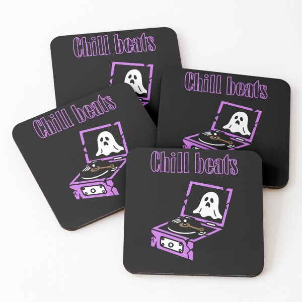Item preview, Chill Beats in pink Aesthetic Alternative Tshirt designed and sold by OldSkullDesigns.