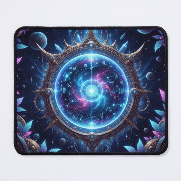 Item preview, Cosmic Orb of Ancient Knowledge | Intricate Sci-Fi Fantasy Digital Art designed and sold by VibeNationArt.