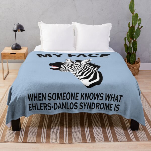 Item preview, EDS Awareness Zebra: When Someone Knows What EDS Is designed and sold by Jesabee Designs.