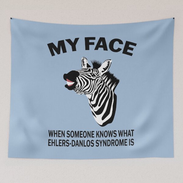 Item preview, EDS Awareness Zebra: When Someone Knows What EDS Is designed and sold by Jesabee Designs.