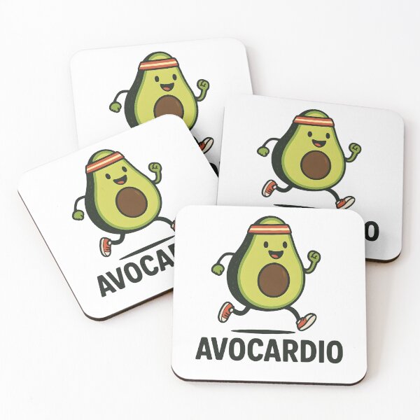 Item preview, The "Avocardio" Fitness Pun designed and sold by Bal Drops.