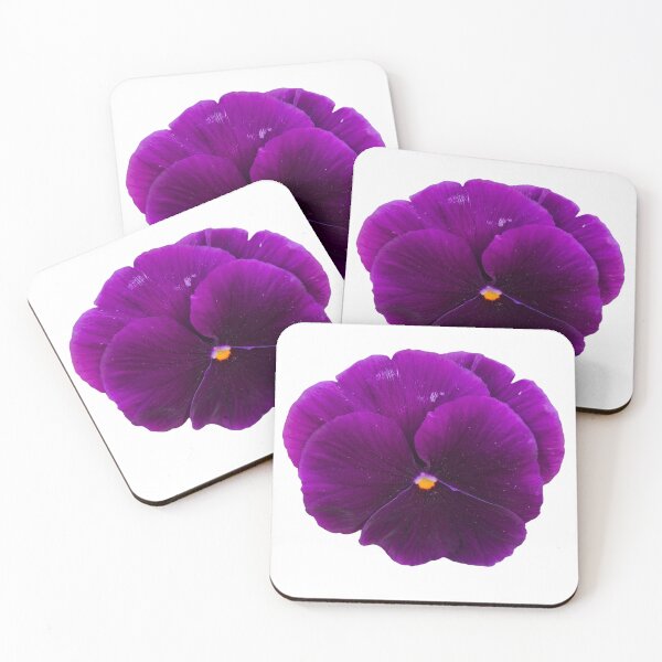 Item preview, Purple pansy flower designed and sold by KrencyArt.