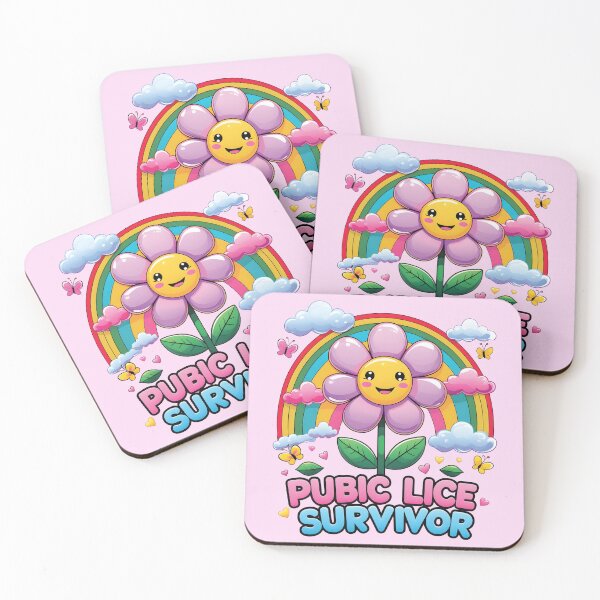 Item preview, Funny Embarrassing Inappropriate Meme Pubic Lice Survivor designed and sold by DesignsByAnett.