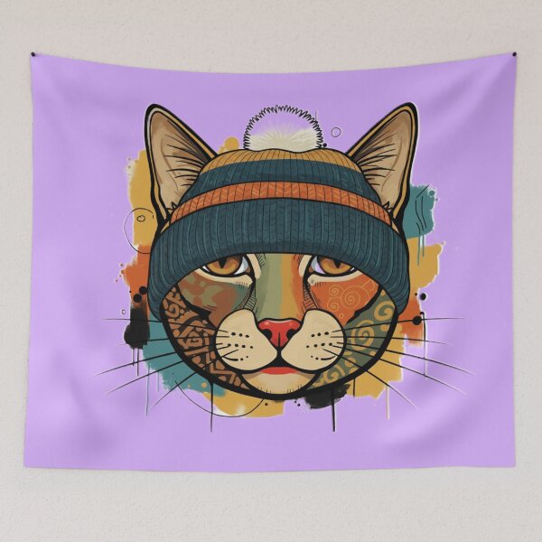 Item preview, Cinematic Cat Art T-Shirt: Majestic Feline Portrait for Pet Lovers | Dramatic Cat Lover Gift designed and sold by karim38.