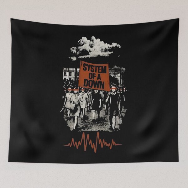 Item preview, System of a Down Banner Marches designed and sold by bethanyrodgers6.