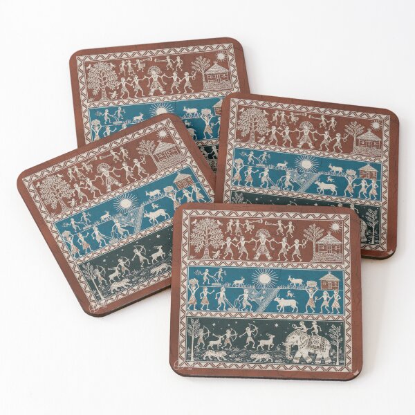 Item preview, Harmony of Tribal Life and Nature designed and sold by digisetumedia.