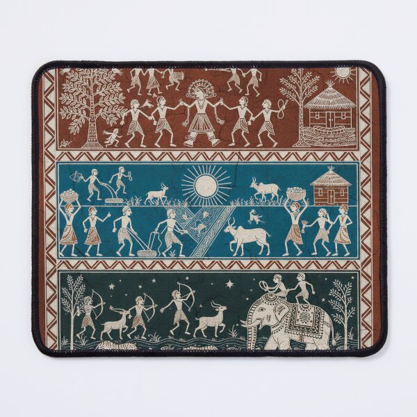 Item preview, Harmony of Tribal Life and Nature designed and sold by digisetumedia.