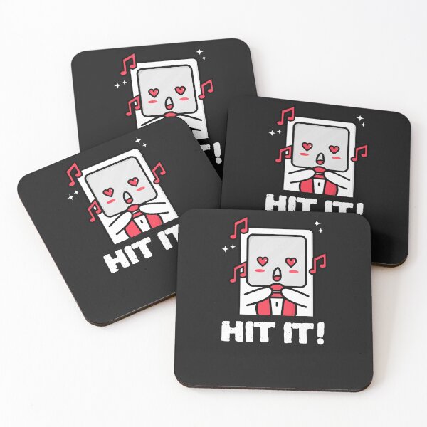 Item preview, HIT IT! Cute Singing Karaoke designed and sold by JusTiceT-shirts.