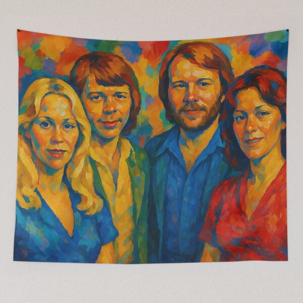 Item preview, ABBA - Legends in Pop designed and sold by Kipepeo2025.