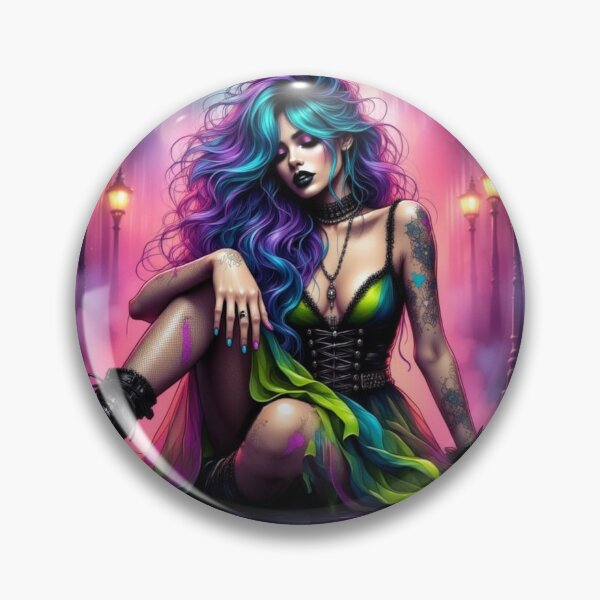 Item preview, Neon Goth Girl designed and sold by Talpha.