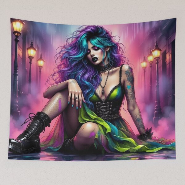 Item preview, Neon Goth Girl designed and sold by Talpha.