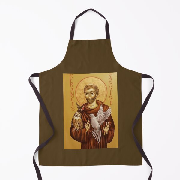 Item preview, St Francis with Birds designed and sold by ikon-olga.