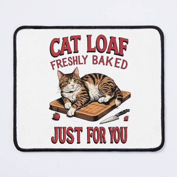 Item preview, I Loaf You Cat Kitten Bread Freshly Baked Just For You designed and sold by DesignsByAnett.