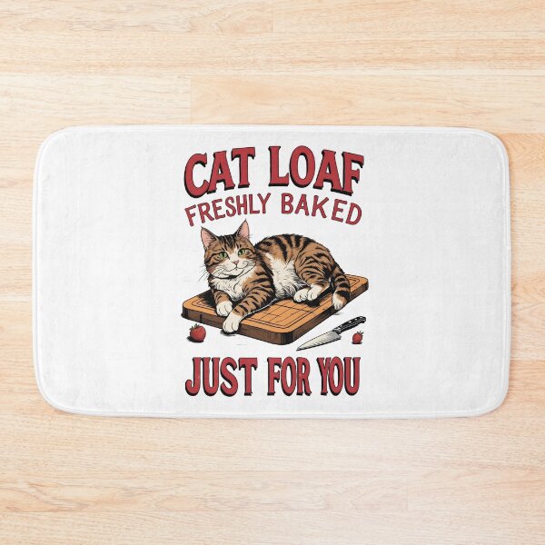 Item preview, I Loaf You Cat Kitten Bread Freshly Baked Just For You designed and sold by DesignsByAnett.