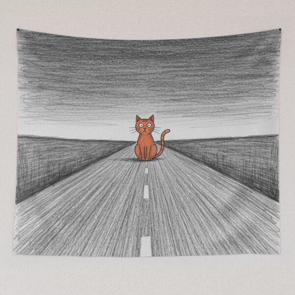 Item preview, Red on the Road designed and sold by AJSRPrints.