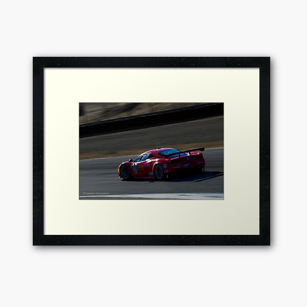 Into the Setting Sun Framed Art Print