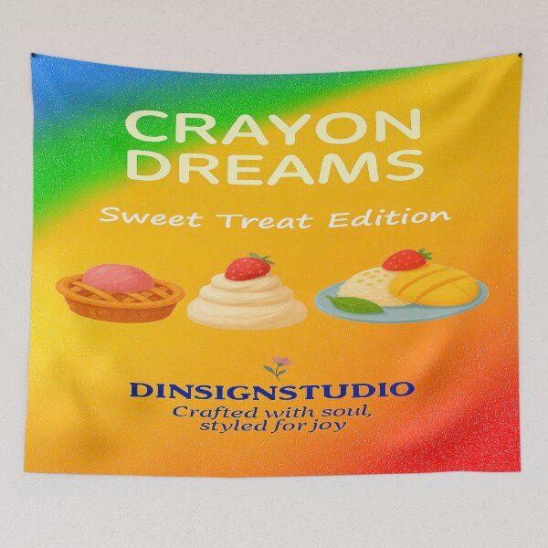 Item preview, Crayon Dreams – Sweet Treats Edition designed and sold by DinsignStudio.