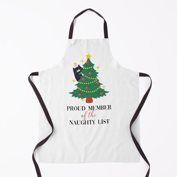 Item preview, Proud Member Of The Naughty List Christmas Cat designed and sold by hiacynto.