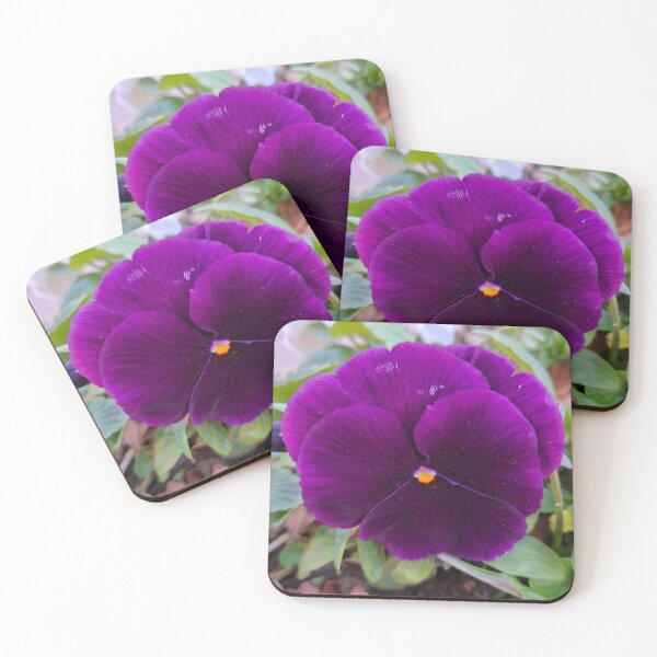 Item preview, Purple pansy flower with background designed and sold by KrencyArt.