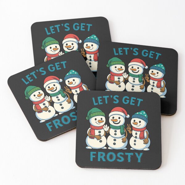 Item preview, Frosty the snowman and friends at Christmas/Xmas designed and sold by JamesDunican.