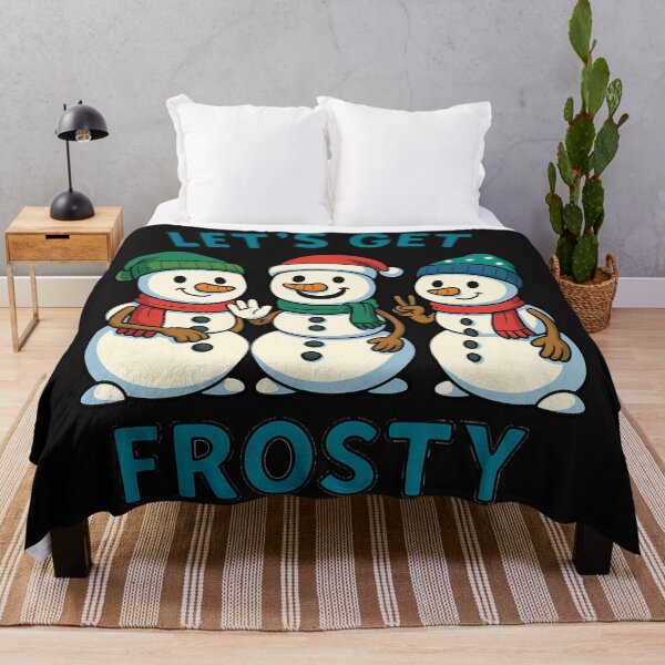 Item preview, Frosty the snowman and friends at Christmas/Xmas designed and sold by JamesDunican.