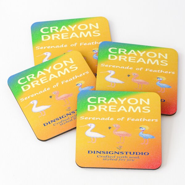Item preview, Crayon Dreams – Serenade of Feathers designed and sold by DinsignStudio.