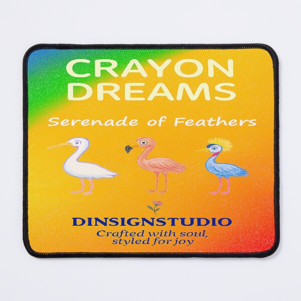 Item preview, Crayon Dreams – Serenade of Feathers designed and sold by DinsignStudio.