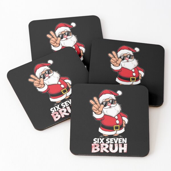 Item preview, Six Seven Bruh Santa Funny Six Seven Meme Christmas Cool Santa Saying 6 7 designed and sold by Thread&Fable.
