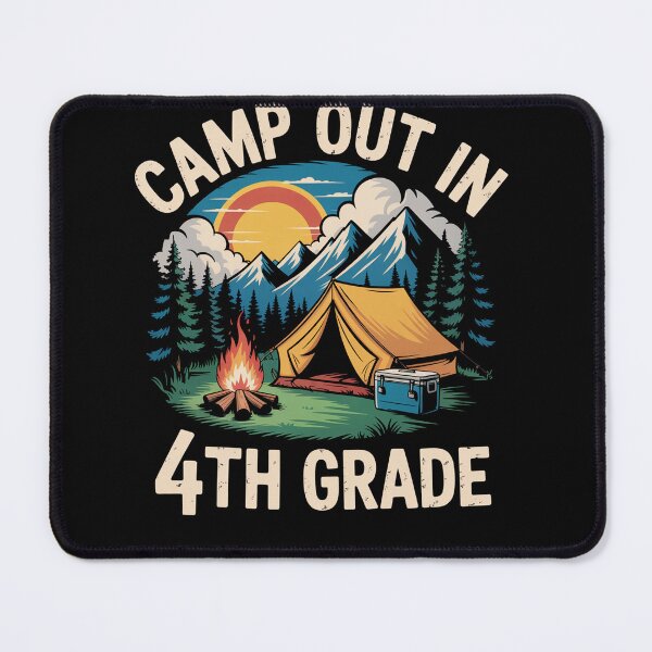 Item preview, 4Th Grade Camping Lovers Back To School designed and sold by NewIdeasSArt.