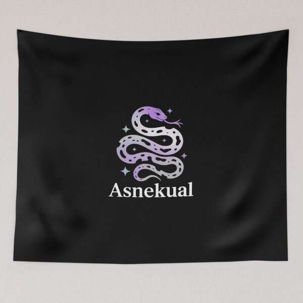 Item preview, Asnekual Asexual Pride Snake Ace Pride Flag Colors  designed and sold by NeomiStoreSS.