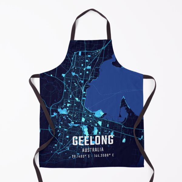Item preview, Geelong Midnight City Map designed and sold by HomeLivingCo.