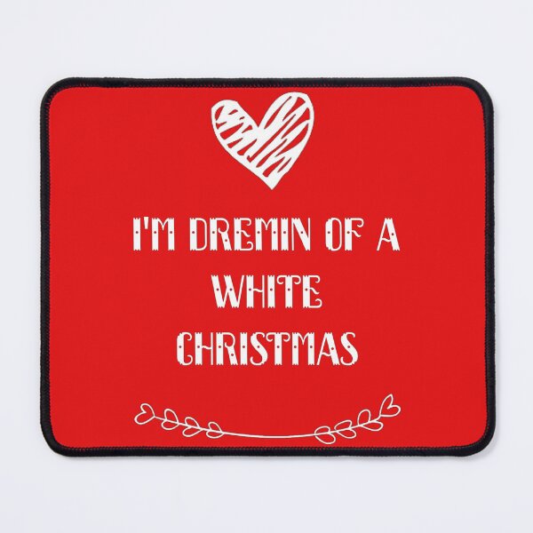 Item preview, I'm Dreamin of a White Christmas Sticker | Holiday Quote Decal | Purple Festive Gift designed and sold by Elhelaly.