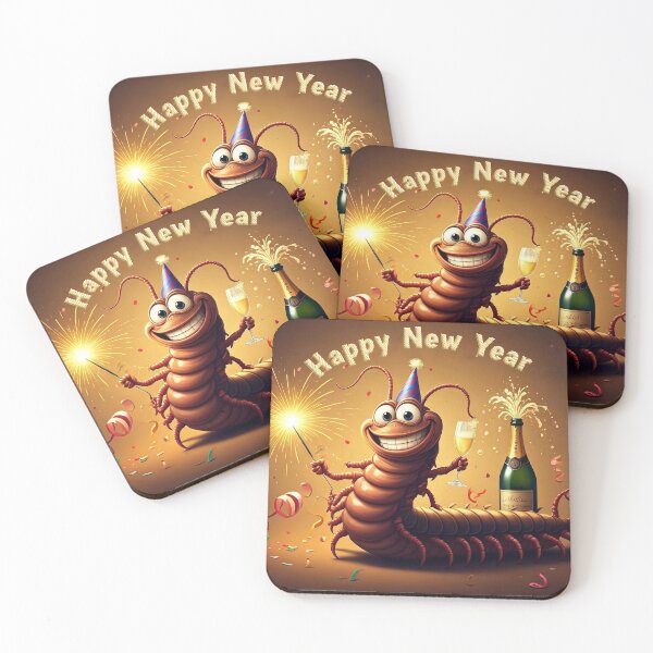 Item preview, Happy New Year: Centipede designed and sold by Talpha.