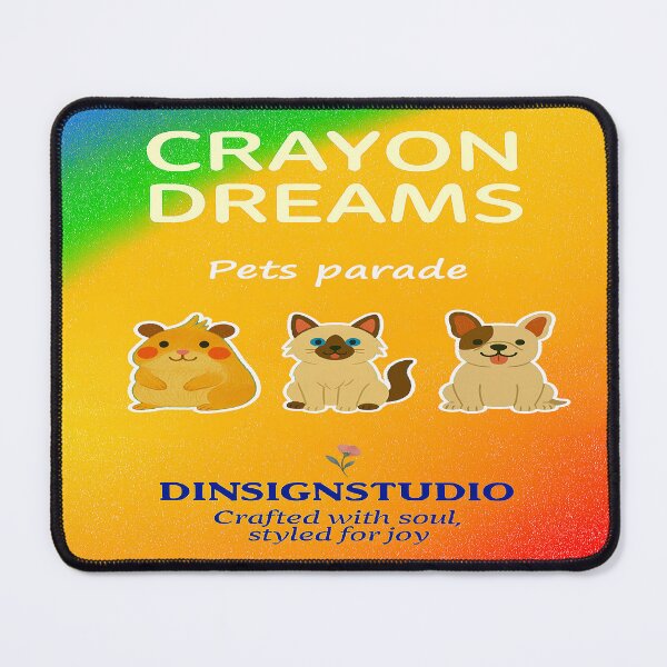 Item preview, Crayon Dreams – Pet Parade designed and sold by DinsignStudio.