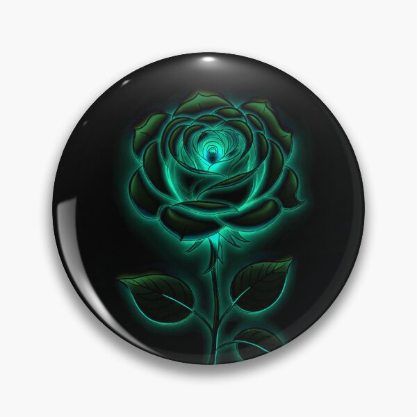 Item preview, Green Glow Rose designed and sold by Krystals-Art.