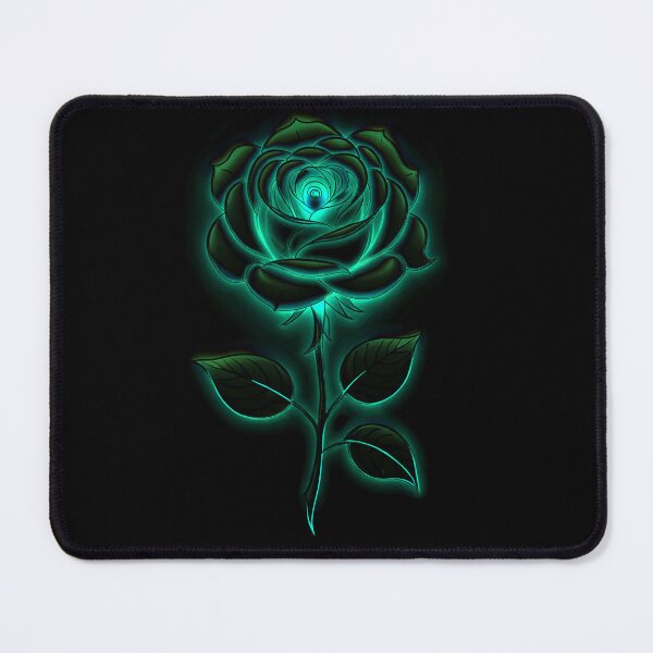 Item preview, Green Glow Rose designed and sold by Krystals-Art.