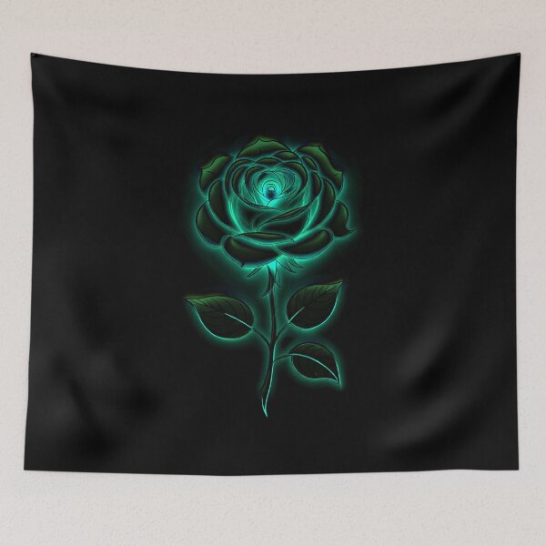 Item preview, Green Glow Rose designed and sold by Krystals-Art.