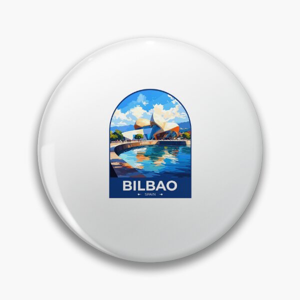 Item preview, Bilbao Spain Sticker designed and sold by TulipaGraphics.