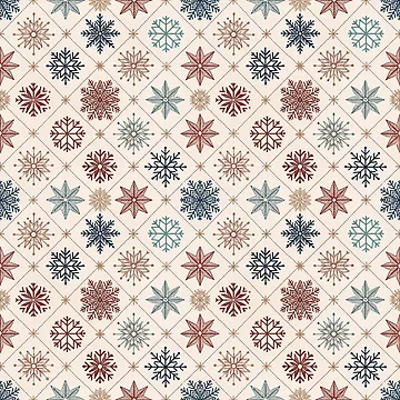 Artwork thumbnail, Snowflake Geometry by Shuga-Design