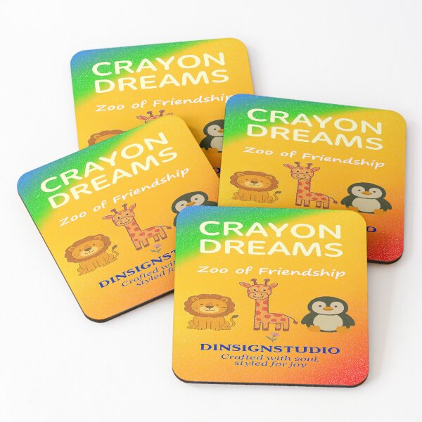 Item preview, Crayon Dreams – Zoo of Friendship designed and sold by DinsignStudio.