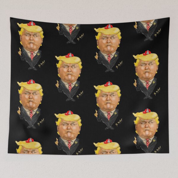 Item preview, Donald Trump Schoolboy Caricature for Politica UK Cartoons  designed and sold by Tale Teller Club.