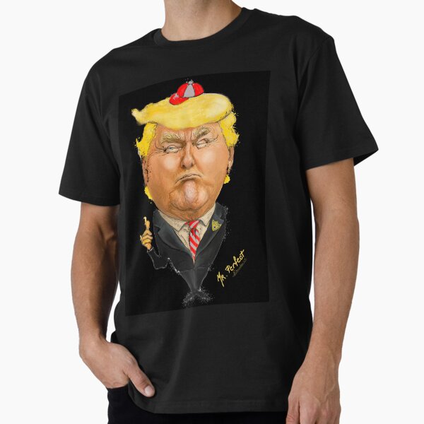Donald Trump Schoolboy Caricature for Politica UK Cartoons  Premium T-Shirt