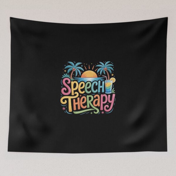Item preview, Speech Therapy Beach Vacation Spring Summer designed and sold by ChristopStano.