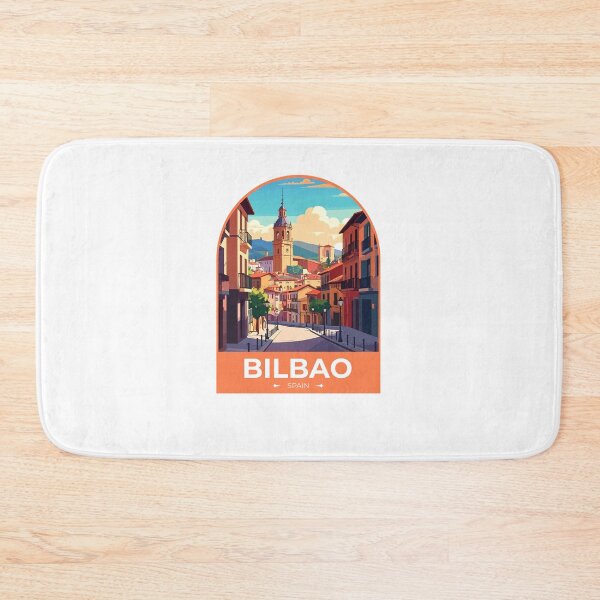 Item preview, Bilbao Spain Sticker designed and sold by TulipaGraphics.